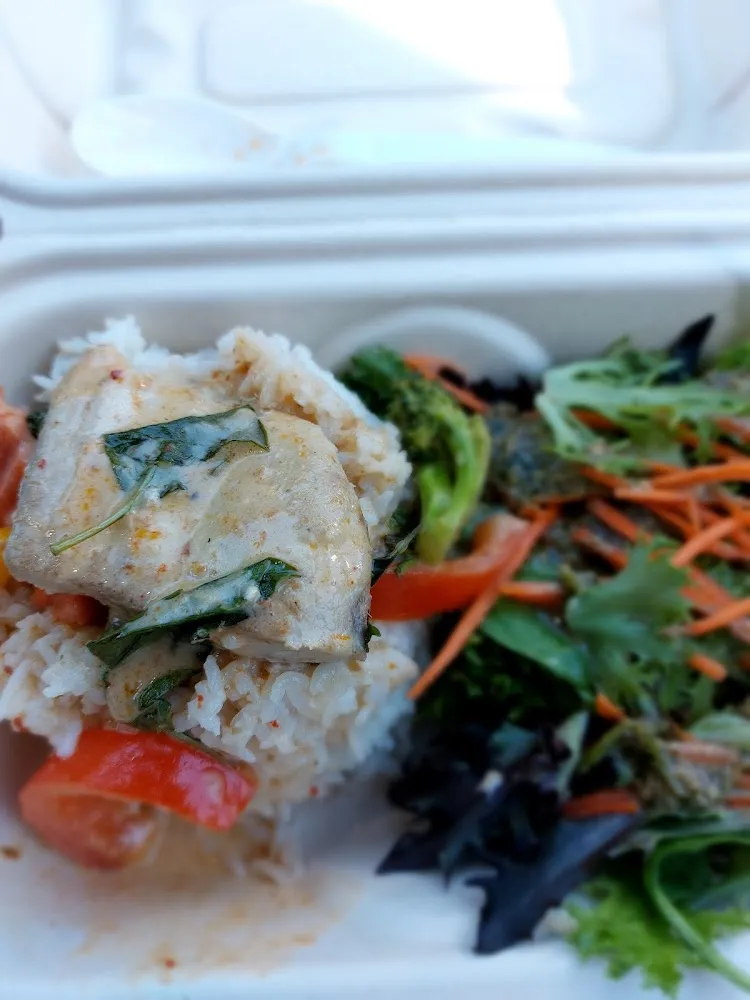 Panang Curry Mahi Mahi